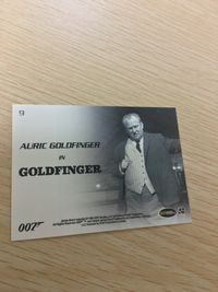 James Bond 007 007 ゼロゼロセブン カード SCIFIHOBBY.COM Rittenhouse Archives カード Auric Goldfinger トレカ 9 Rittenhouse Archives サムネイル 2