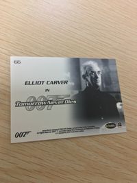 007 James Bond Tomorrow Never Dies 007 card SCIFIHOBBY.COM Rittenhouse Archives サムネイル 2