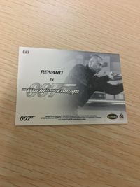 007 The World Is Not Enough 007 ゼロゼロセブン カード SCIFIHOBBY.COM Rittenhouse Archives カード Renard トレカ 68 トレーディング サムネイル 2