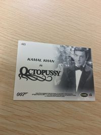 James Bond 007 Archives 007 ゼロゼロセブン カード SCIFIHOBBY.COM Rittenhouse Archives カード Kamal Khan トレカ 48 トレーディング サムネイル 2