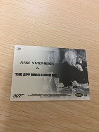 James Bond 007 007 ゼロゼロセブン カード SCIFIHOBBY.COM Rittenhouse Archives カード Karl Stromberg トレカ 38 Rittenhouse Archives サムネイル 2