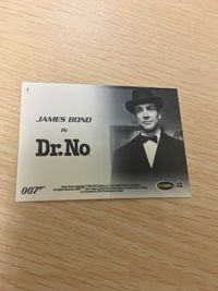James Bond 007 007 ゼロゼロセブン カード SCIFIHOBBY.COM Rittenhouse Archives カード James Bond in Dr. No トレカ 1 トレーディング サムネイル 2