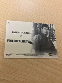 James Bond 007 007 ゼロゼロセブン カード SCIFIHOBBY.COM Rittenhouse Archives カード Tiger Tanaka トレカ 18 Rittenhouse Archives サムネイル 2