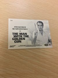 James Bond 007 007 ゼロゼロセブン カード SCIFIHOBBY.COM Rittenhouse Archives カード Francisco Scaramanga トレカ 34 トレーディング サムネイル 2