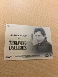 James Bond 007 007 ゼロゼロセブン カード SCIFIHOBBY.COM Rittenhouse Archives カード James Bond in The Living Daylights トレカ 54 サムネイル 2