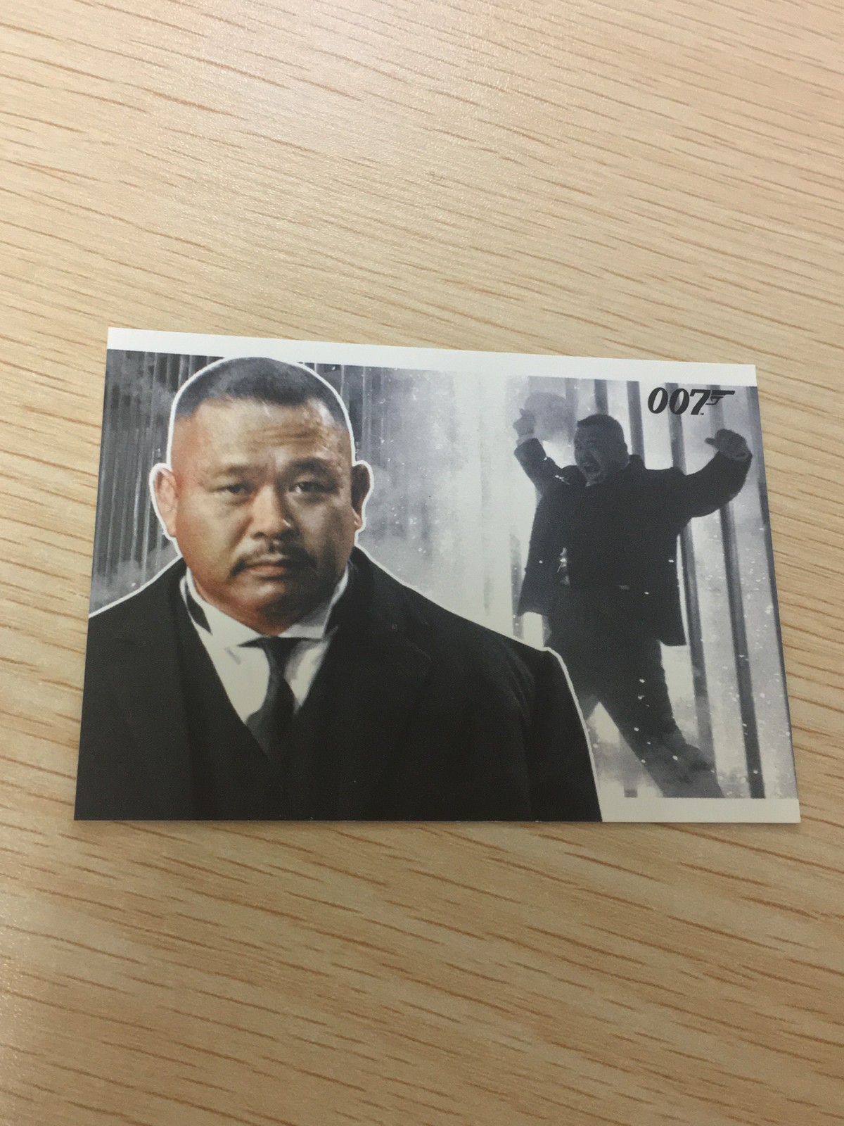 007 James Bond Goldfinger Oddjob 007 card SCIFIHOBBY.COM Rittenhouse Archives