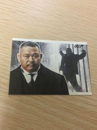007 James Bond Goldfinger Oddjob 007 card SCIFIHOBBY.COM Rittenhouse Archives サムネイル 1
