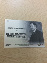 James Bond 007 007 ゼロゼロセブン カード SCIFIHOBBY.COM Rittenhouse Archives カード Marc Ange Draco トレカ 22 Rittenhouse Archives サムネイル 2