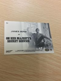 James Bond 007 007 ゼロゼロセブン カード SCIFIHOBBY.COM Rittenhouse Archives カード James Bond - On Her Majesty's Secret Service サムネイル 2