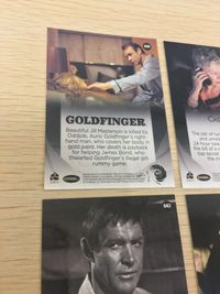 James Bond 007 007 ゼロゼロセブン カード カード まとめ Goldfinger Casino Royale You Only Live Twice Thunderball Jill Masterson M 4枚 サムネイル 11