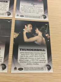 James Bond 007 007 ゼロゼロセブン カード カード まとめ Goldfinger Casino Royale You Only Live Twice Thunderball Jill Masterson M 4枚 サムネイル 7