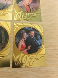 James Bond 007 007 ゼロゼロセブン カード カード まとめ Goldfinger Casino Royale You Only Live Twice Thunderball Jill Masterson M 4枚 サムネイル 2