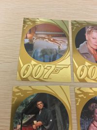 James Bond 007 007 ゼロゼロセブン カード カード まとめ Goldfinger Casino Royale You Only Live Twice Thunderball Jill Masterson M 4枚 サムネイル 4