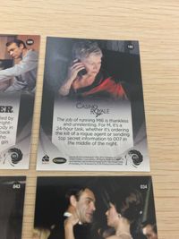 James Bond 007 007 ゼロゼロセブン カード カード まとめ Goldfinger Casino Royale You Only Live Twice Thunderball Jill Masterson M 4枚 サムネイル 9