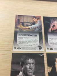 James Bond 007 007 ゼロゼロセブン カード カード まとめ Goldfinger Casino Royale You Only Live Twice Thunderball Jill Masterson M 4枚 サムネイル 10