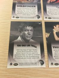 James Bond 007 007 ゼロゼロセブン カード カード まとめ Goldfinger Casino Royale You Only Live Twice Thunderball Jill Masterson M 4枚 サムネイル 8