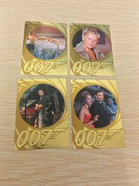 James Bond 007 007 ゼロゼロセブン カード カード まとめ Goldfinger Casino Royale You Only Live Twice Thunderball Jill Masterson M 4枚 サムネイル 1