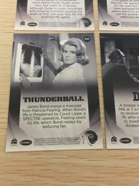 James Bond 007 007 ゼロゼロセブン カード カード まとめ Dr. No Quantum of Solace Thunderball Honey Ryder James Bond M 4枚 001 192 030 サムネイル 8