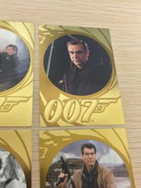 James Bond 007 007 ゼロゼロセブン カード カード まとめ シーン GoldenEye Diamonds Are Forever The Living Daylights Die Another Day 4枚 サムネイル 5