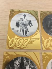 James Bond 007 4 Cards Lot Rittenhouse Archives 50th 007 card FOIL lot サムネイル 5
