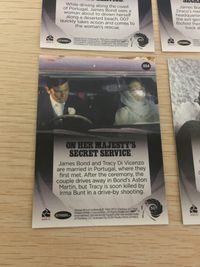 James Bond 007 4 Cards Lot Rittenhouse Archives 50th 007 card FOIL lot サムネイル 8
