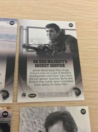 James Bond 007 4 Cards Lot Rittenhouse Archives 50th 007 card FOIL lot サムネイル 9
