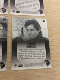 James Bond 007 4 Cards Lot Rittenhouse Archives 50th 007 card FOIL lot サムネイル 7