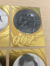 James Bond 007 4 Cards Lot Rittenhouse Archives 50th 007 card FOIL lot サムネイル 4