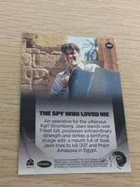 James Bond 007 007 ゼロゼロセブン カード カード Jaws トレカ 086 Rittenhouse Archives トレーディング サムネイル 2