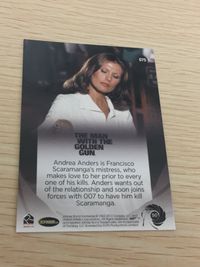 James Bond 007 007 ゼロゼロセブン カード カード Andrea Anders トレカ 075 Rittenhouse Archives トレーディング サムネイル 2