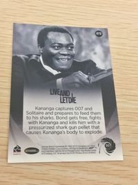 James Bond 007 007 ゼロゼロセブン カード カード Kananga トレカ 072 Rittenhouse Archives トレーディング サムネイル 2