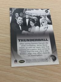 James Bond 007 007 ゼロゼロセブン カード カード Thunderball トレカ 033 Rittenhouse Archives トレーディング サムネイル 2