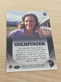 James Bond 007 007 ゼロゼロセブン カード カード Pussy Galore トレカ 026 Rittenhouse Archives トレーディング サムネイル 2