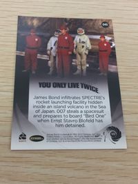 James Bond 007 007 ゼロゼロセブン カード カード You Only Live Twice トレカ 045 Rittenhouse Archives トレーディング サムネイル 2