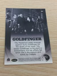 James Bond 007 007 ゼロゼロセブン カード カード Goldfinger - Tilly Masterson トレカ 024 Rittenhouse Archives トレーディング サムネイル 2