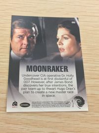 James Bond 007 007 ゼロゼロセブン カード カード Dr. Holly Goodhead トレカ 092 Rittenhouse Archives トレーディング サムネイル 2