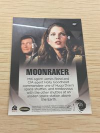 James Bond 007 007 ゼロゼロセブン カード カード Moonraker トレカ 097 Rittenhouse Archives トレーディング サムネイル 2