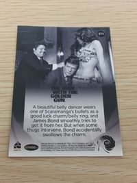 James Bond 007 007 ゼロゼロセブン カード カード The Man with the Golden Gun トレカ 074 Rittenhouse Archives トレーディング サムネイル 2