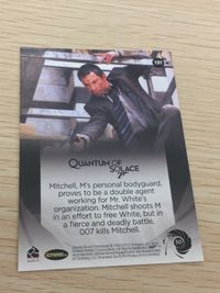 James Bond 007 Quantum of Solace 007 ゼロゼロセブン カード カード Mitchell トレカ 191 Rittenhouse Archives トレーディング サムネイル 2