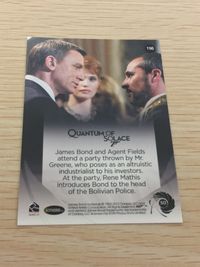 James Bond 007 007 ゼロゼロセブン カード カード Quantum of Solace トレカ 196 Rittenhouse Archives トレーディング サムネイル 2