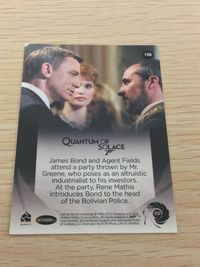 James Bond 007 007 ゼロゼロセブン カード カード James Bond Agent Fields トレカ 196 Rittenhouse Archives トレーディング サムネイル 2