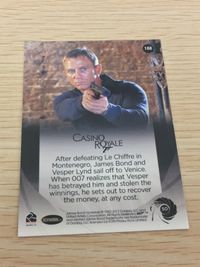 James Bond 007 007 ゼロゼロセブン カード カード James Bond Casino Royale トレカ 188 Rittenhouse Archives トレーディング サムネイル 2