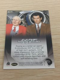 James Bond 007 Tomorrow Never Dies 007 ゼロゼロセブン カード カード Q トレカ 159 Rittenhouse Archives トレーディング サムネイル 2