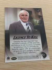 James Bond 007 007 ゼロゼロセブン カード カード Q トレカ 141 Rittenhouse Archives トレーディング サムネイル 2