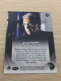 James Bond 007 50th Anniversary 007 ゼロゼロセブン カード カード Elliot Carver - Tomorrow Never Dies トレカ 156 トレーディング サムネイル 2