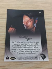 James Bond 007 007 ゼロゼロセブン カード カード Le Chiffre トレカ 183 Rittenhouse Archives トレーディング サムネイル 2