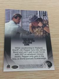 James Bond 007 007 ゼロゼロセブン カード カード Sheriff J.W. Pepper トレカ 076 Rittenhouse Archives トレーディング サムネイル 2