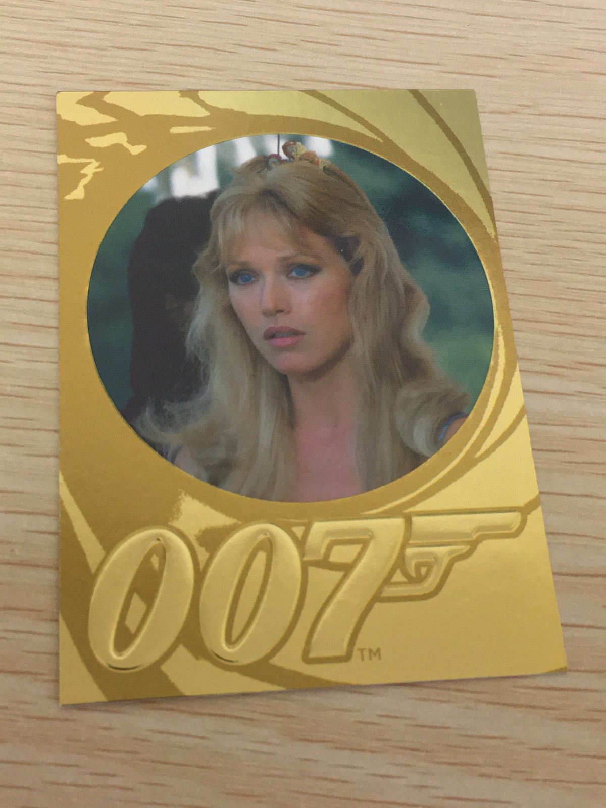 James Bond 007 A View to a Kill Card #121 Stacey Sutton Japanese 007 card FOIL