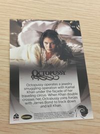 James Bond 007 007 ゼロゼロセブン カード カード Octopussy トレカ 111 Rittenhouse Archives トレーディング サムネイル 2