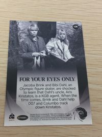 James Bond 007 007 ゼロゼロセブン カード カード Jacoba Brink Bibi Dahl トレカ 106 Rittenhouse Archives トレーディング サムネイル 2